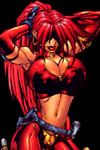 Red Monika ready to assault Skyhold